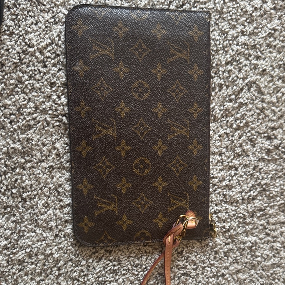 Louis Vuitton Brown Monogram Pouch